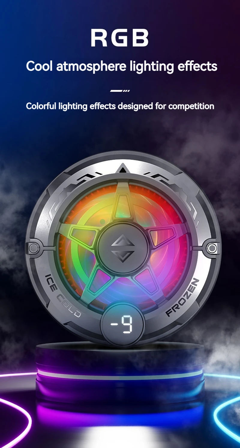 🎮 Frost RGB™ | Refroidisseur magnétique RGB pour gaming mobile