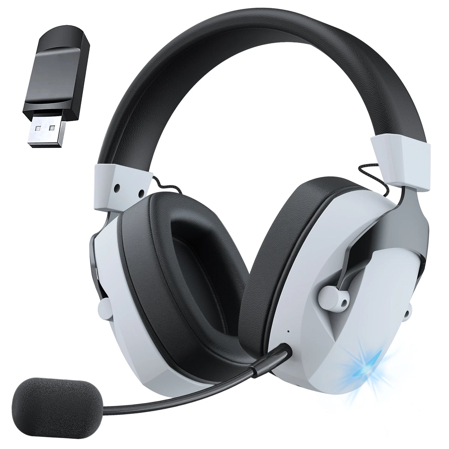 🎧 Casque Gaming Sans Fil 3-en-1 | Bluetooth, USB & Jack 3,5 mm