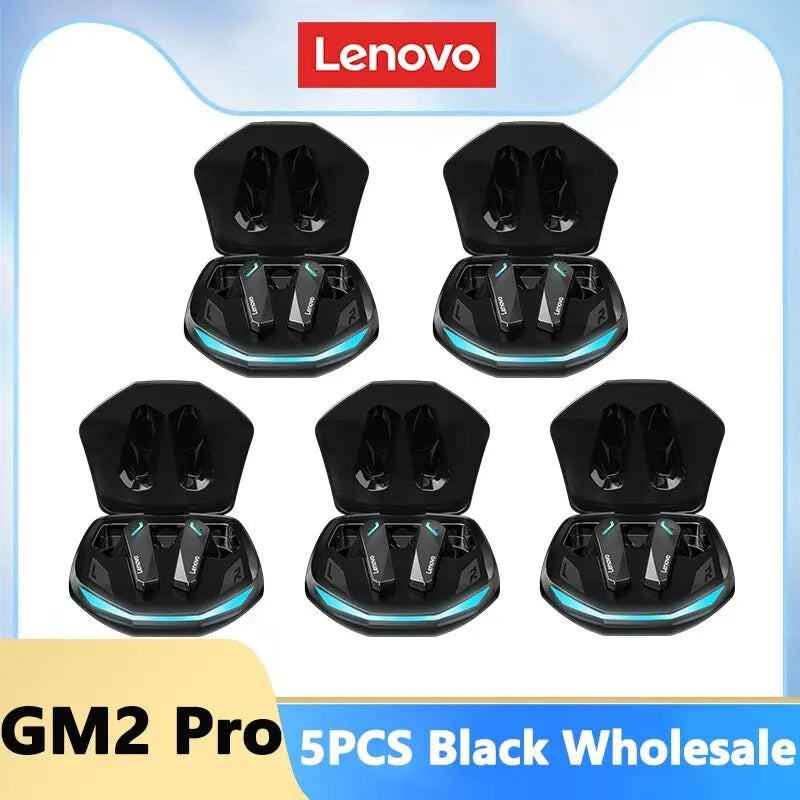 Écouteurs Gaming Sans Fil Lenovo GM2 Pro | Bluetooth 5.3 | Faible Latence