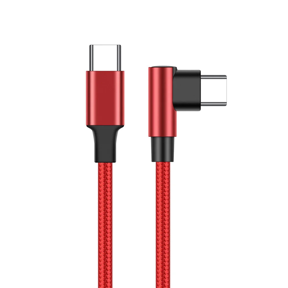 🎮 Câble USB-C Gaming Coudé 90° | Charge Rapide