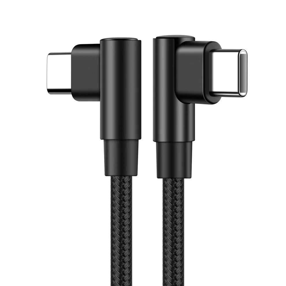🎮 Câble USB-C Gaming Coudé 90° | Charge Rapide