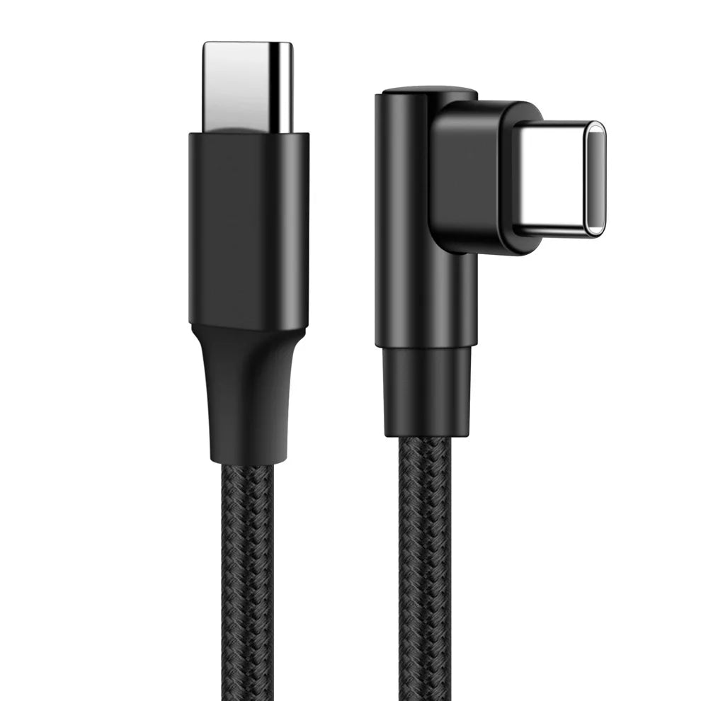 🎮 Câble USB-C Gaming Coudé 90° | Charge Rapide